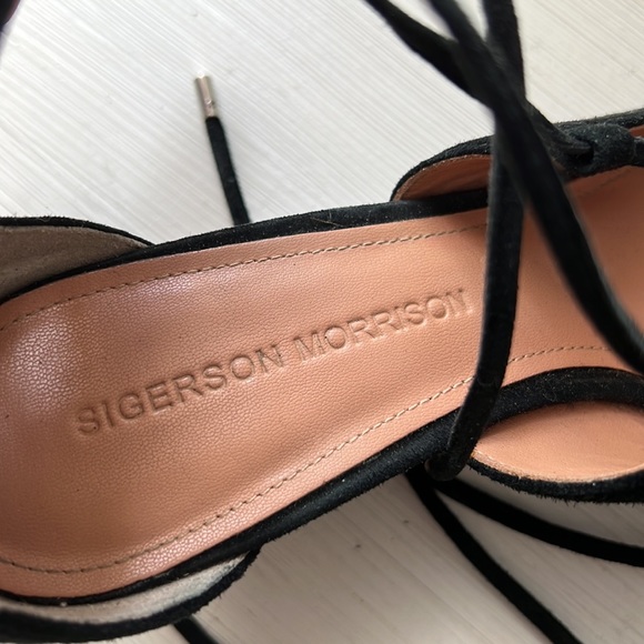 Sigerson Morrison black suede flats 🥿 - Picture 4 of 5